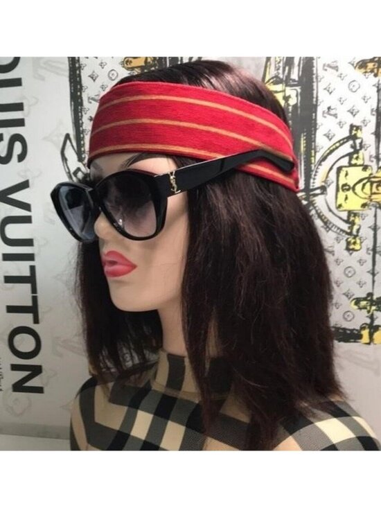 ? - New Authentic SAINT LAURENT SLM8/F Sunglasses Black main image 8
